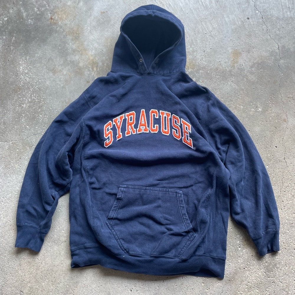 Vintage Embroidered Syracuse Hoodie